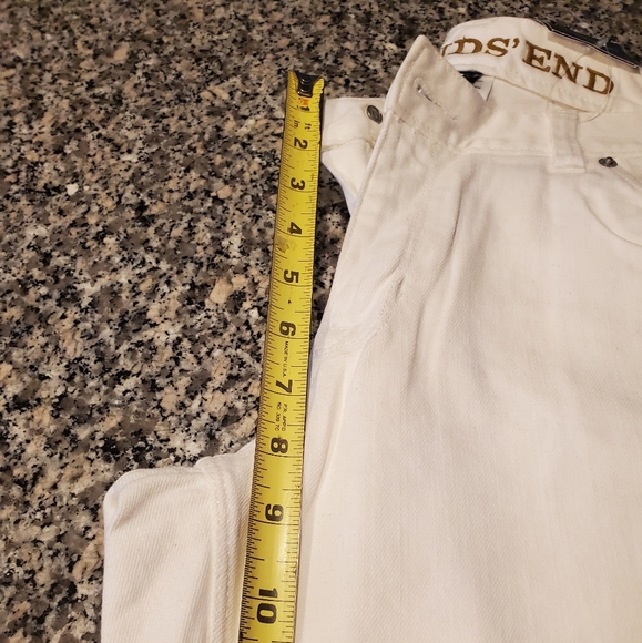 Lands end white jeans - Picture 7 of 8